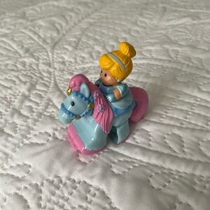 Klip Klop Little People Princess Cinderella Disney Fisher Price Horse
